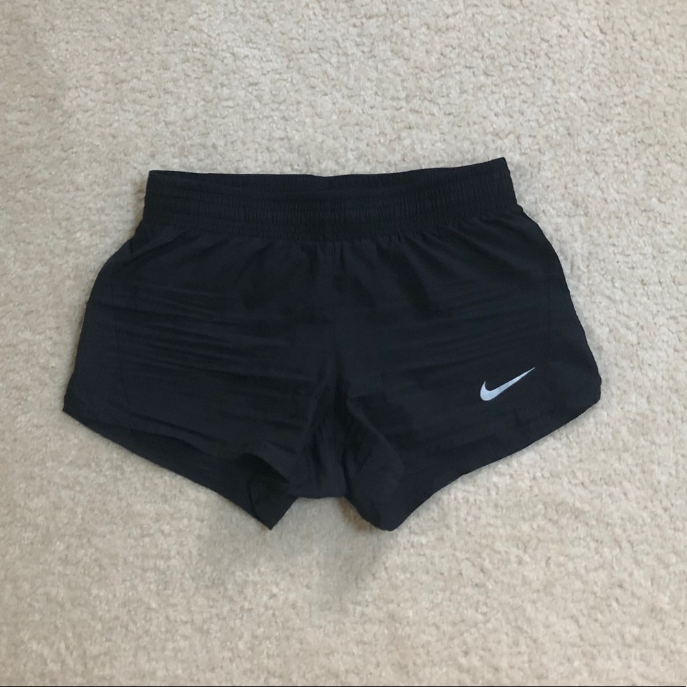 black nike shorts